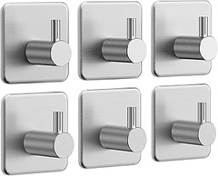 Alternativas efectivas a los ganchos de baño de pared