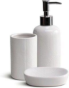 Descubre alternativas creativas a los sets de jaboneras de baño