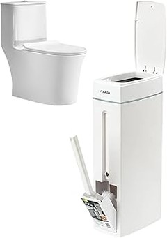 ¿Qué debes considerar al elegir una papelera de baño compacta?