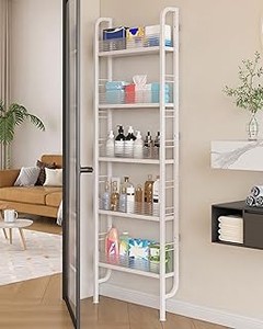 Guía para seleccionar la estantería de baño estrecha perfecta