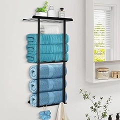 Guía paso a paso para instalar un toallero de baño de pared