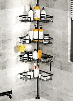 Guía para instalar una estantería de baño esquinera sin complicaciones