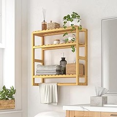 Mantenimiento adecuado de estanterías de baño de bambú