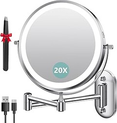 Los mejores espejos de baño de aumento de pared: comparativa 2023