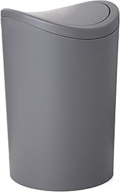 Comparativa de materiales en papeleras de baño sin tapa