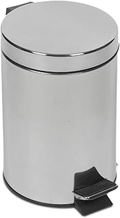 Tipos de papeleras de baño de acero inoxidable: modelos y estilos