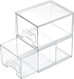 ¿Cómo mantener limpios los organizadores de cajones de baño apilables?