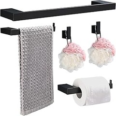 ¿Qué son los sets de toalleros de baño y cómo están diseñados?