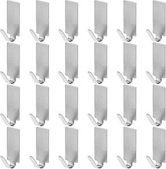 Ganchos de baño decorativos que estilizan tu baño pequeño