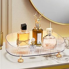 Organiza tu baño con elegancia usando organizadores transparentes