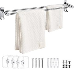 Decoración Creativa con Toalleros de Baño Dobles: Ideas y Tips