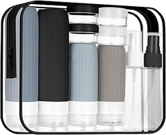 Accesorios complementarios ideales para tus kits de botes rellenables de viaje