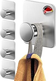 Las mejores ofertas en ganchos de baño sin taladro que no te puedes perder