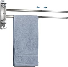 Consejos para organizar un baño pequeño con toalleros extensibles