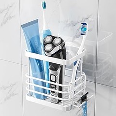 Mejores portacepillos de baño sin perforación para familias numerosas