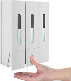 Dispensadores de jabón sin taladro