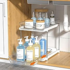 Descubre las tendencias en organizadores bajo lavabo apilables para baños modernos