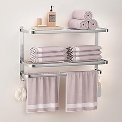 Descubre las ventajas de usar un toallero de baño con balda