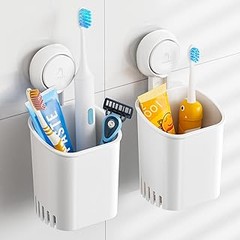 Descubre las ventajas de usar un portacepillos de baño con ventosa