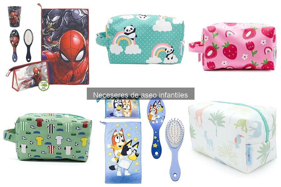 Accesorios Esenciales para el Neceser de Aseo Infantil
