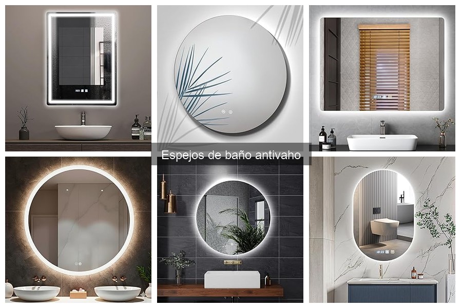 Accesorios recomendados para espejos de baño antivaho