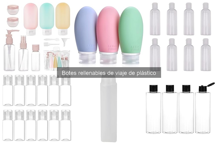 Alternativas a botes rellenables de viaje para tus necesidades