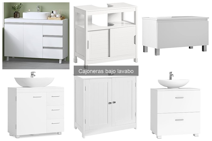 Alternativas a Cajoneras Bajo Lavabo para el Baño