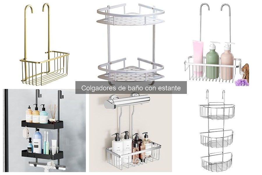 Alternativas a Colgadores de Baño con Estante