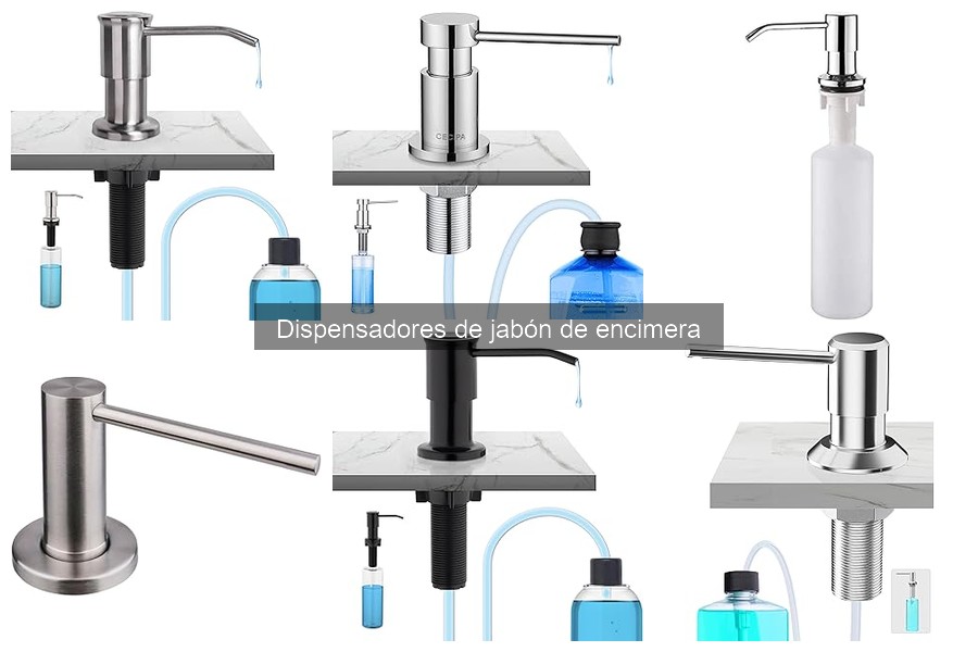 Alternativas a Dispensadores de Jabón de Encimera para tu Baño