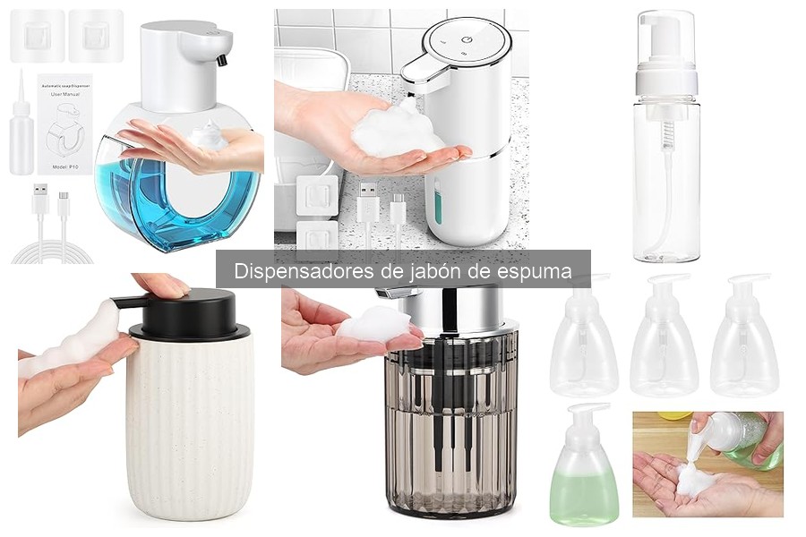Alternativas a dispensadores de jabón de espuma: Guía 2023