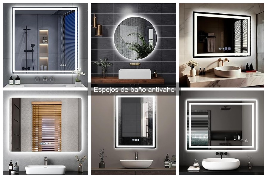 Alternativas a Espejos de Baño Antivaho: Innovadoras Opciones