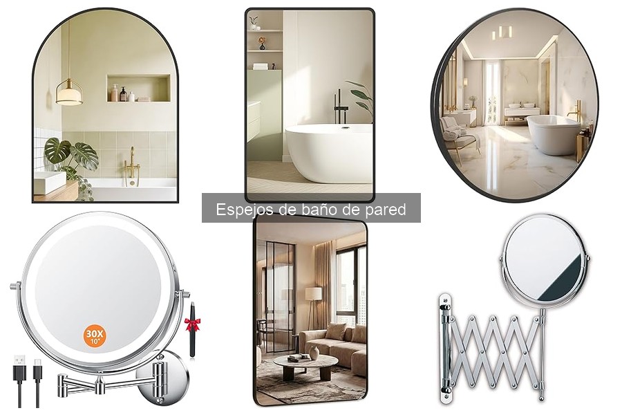 Alternativas a Espejos de Baño de Pared para Espacios Pequeños