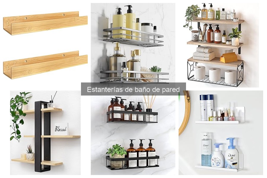 Alternativas a Estanterías de Baño de Pared: Soluciones Prácticas