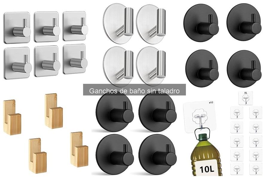 Alternativas a Ganchos de Baño Sin Taladro: Soluciones Prácticas