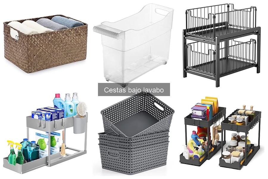 Alternativas a las cestas bajo lavabo para organizar tu baño