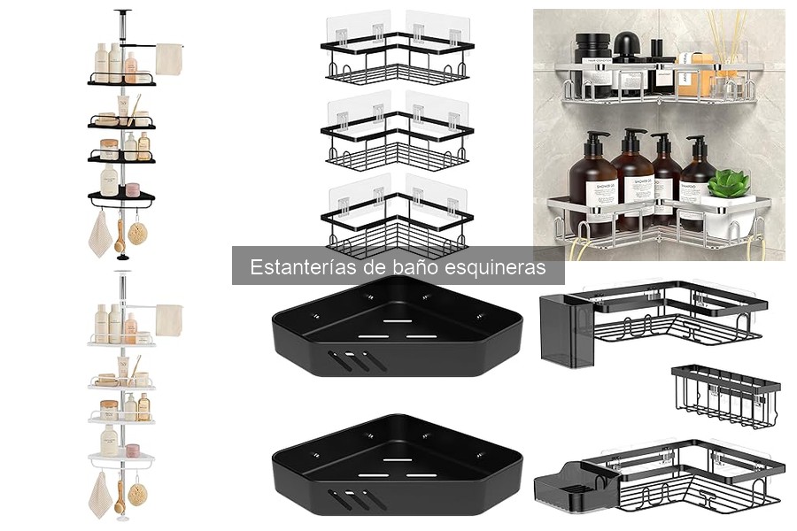 Alternativas a las Estanterías de Baño Esquinera