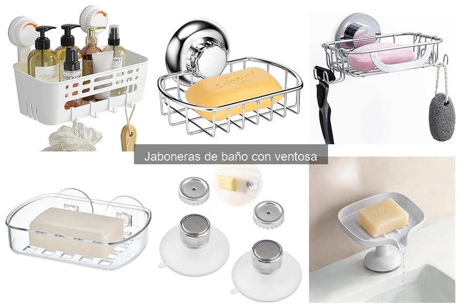 ** Alternativas a las Jaboneras de Baño con Ventosa