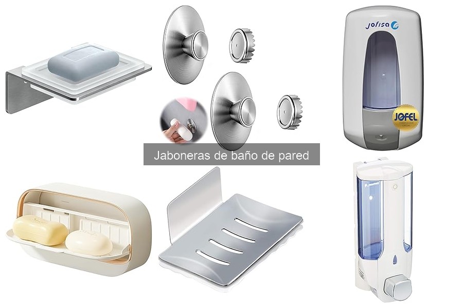 Alternativas a las Jaboneras de Pared para el Baño