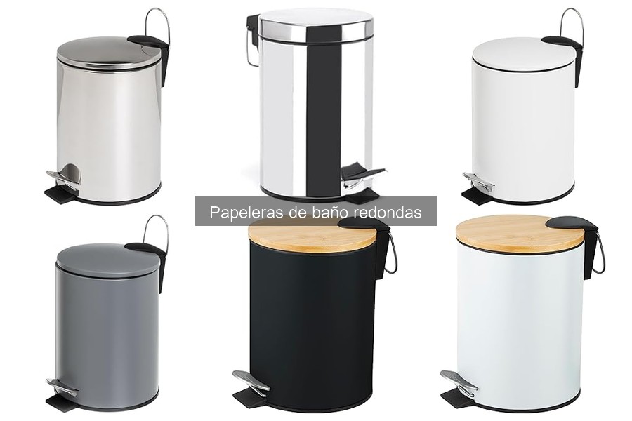 Alternativas a las Papeleras de Baño Redondas