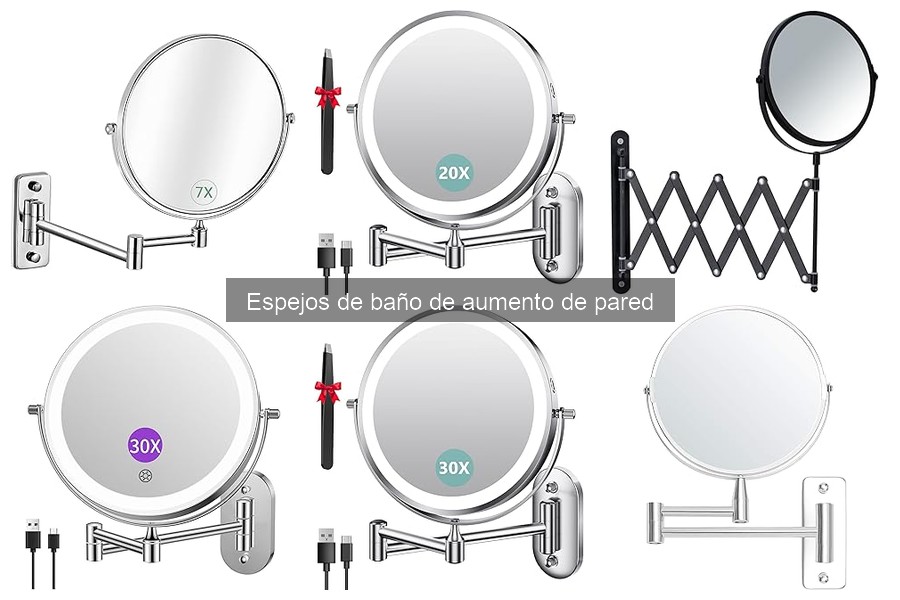 Alternativas a los Espejos de Aumento de Pared para Baño