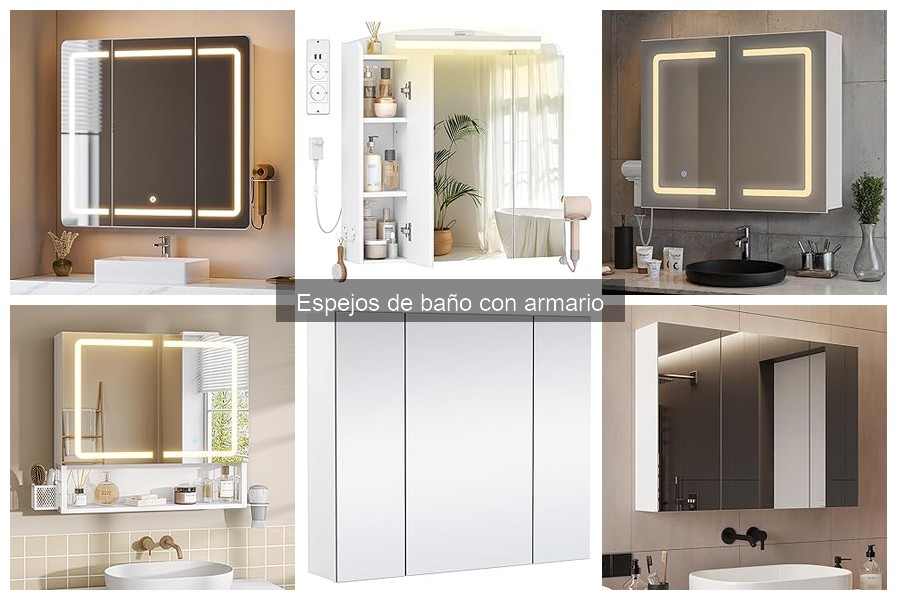 Alternativas a los Espejos de Baño con Armario