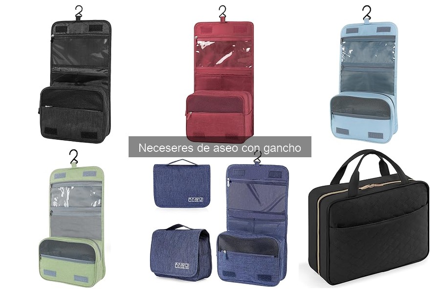 Alternativas a Neceseres de Aseo con Gancho para Viaje