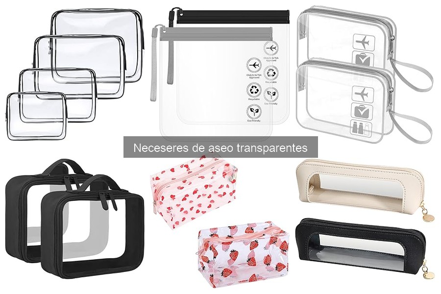 Alternativas a Neceseres de Aseo Transparentes: Opciones Prácticas