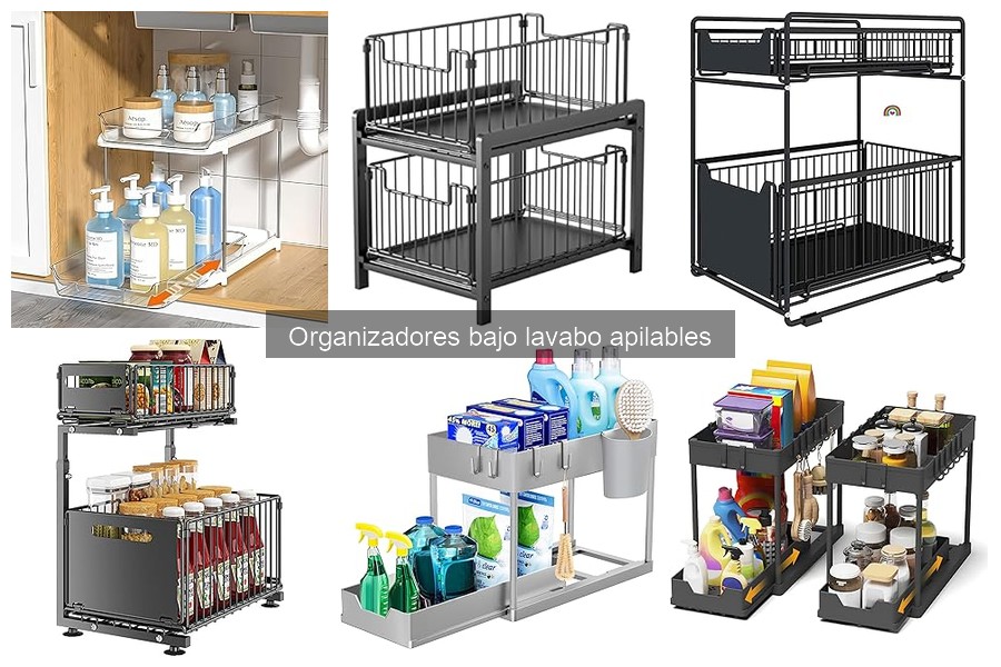 Alternativas a Organizadores Bajo Lavabo Apilables