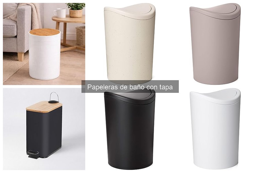 Alternativas a Papeleras de Baño con Tapa: Soluciones Prácticas