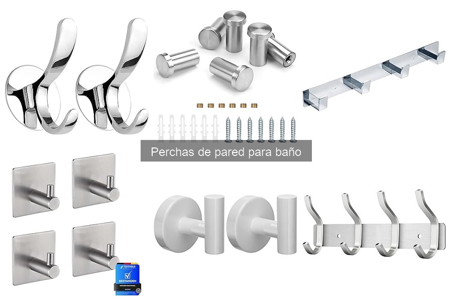 Alternativas a perchas de pared para baño: ¡organiza tu espacio!