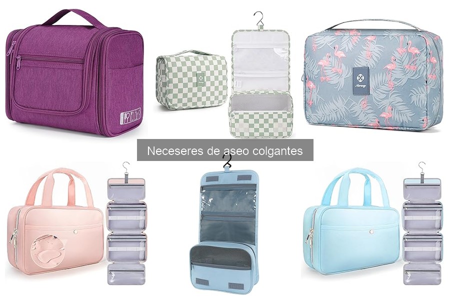 Alternativas Creativas a Neceseres de Aseo Colgantes