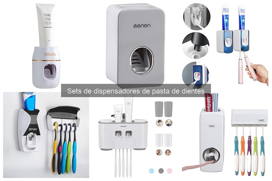 Alternativas innovadoras a dispensadores de pasta de dientes