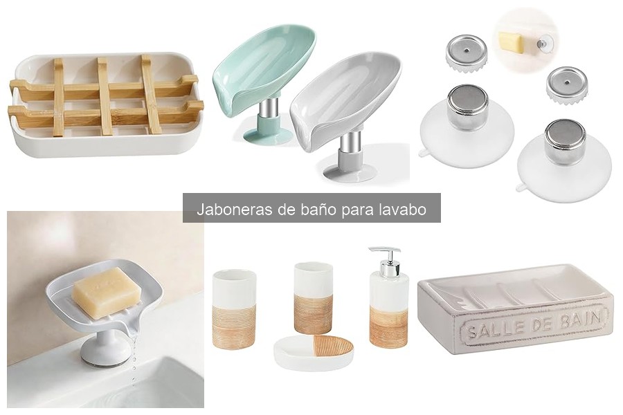 Alternativas innovadoras a jaboneras de baño convencionales