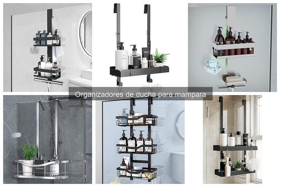 Alternativas Innovadoras a Organizadores de Ducha para Mampara